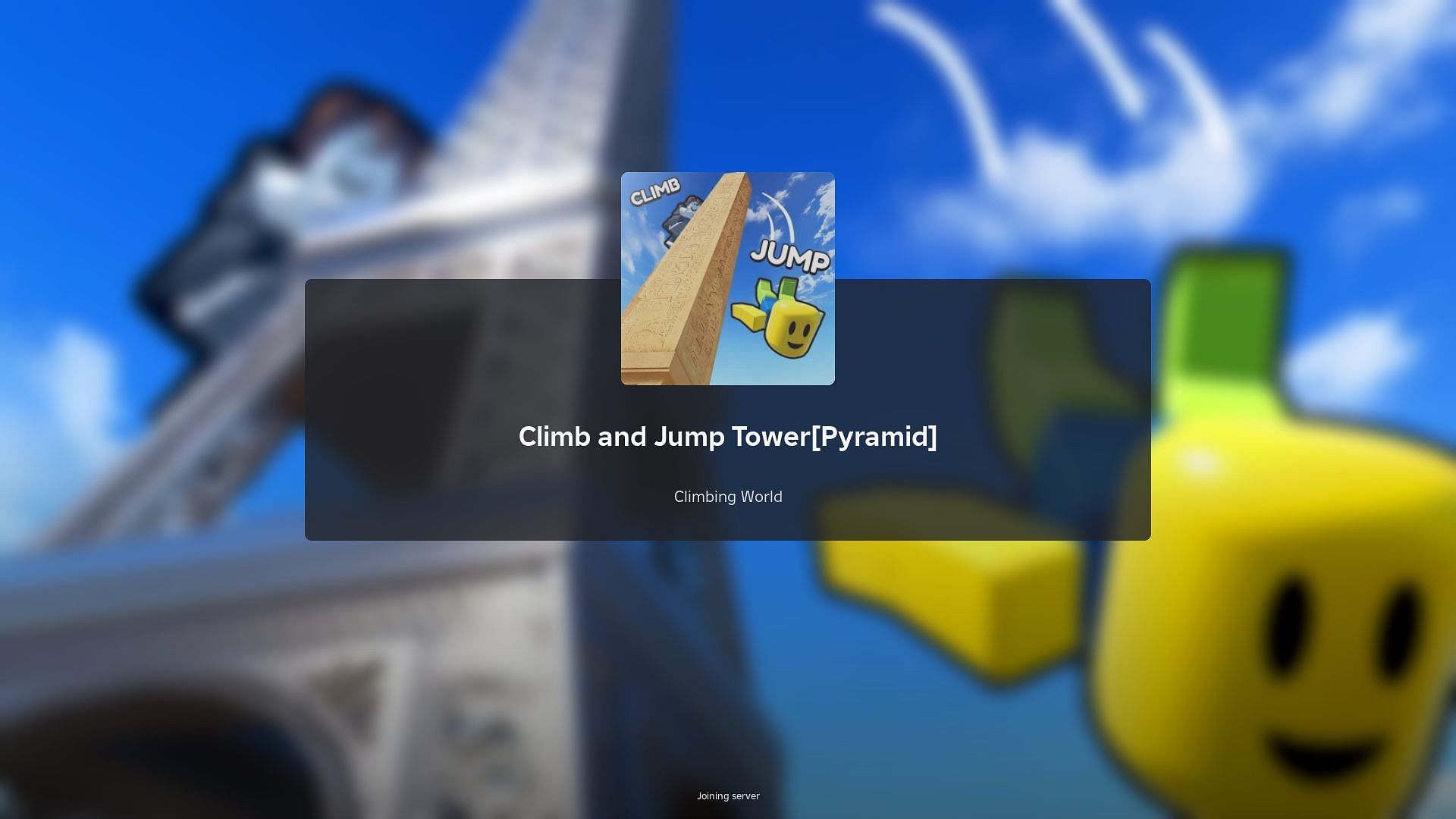 Roblox Climb and Jump Tower