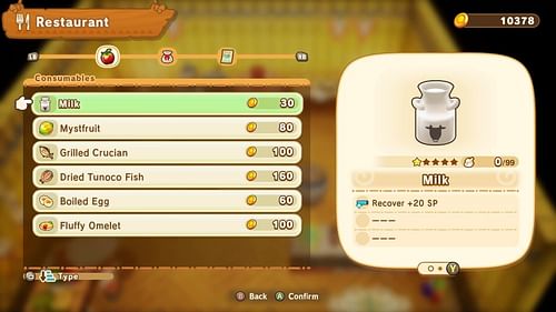 Use the bumpers to change tabs (Image via LEVEL5 || YouTube/@MarchMarauder)