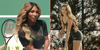 Serena Williams impresses UNC's hottest tennis sensation Anna Frey with gifts