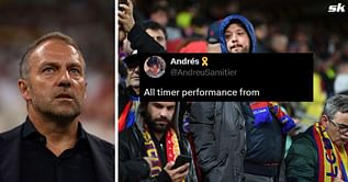 "Absolute masterclass from him today", "All-timer performance" - Fans hail Barcelona star after their 3-0 win over Athletic Club