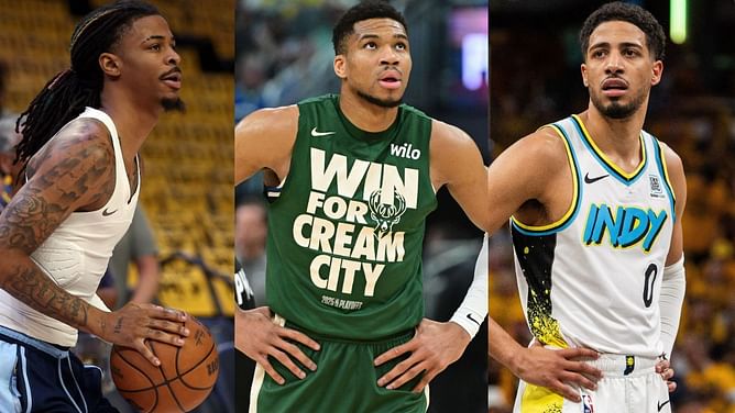 Ja Morant appears to weigh in on Tyrese Haliburton’s dad and Giannis Antetokounmpo courtside drama with cryptic tweets