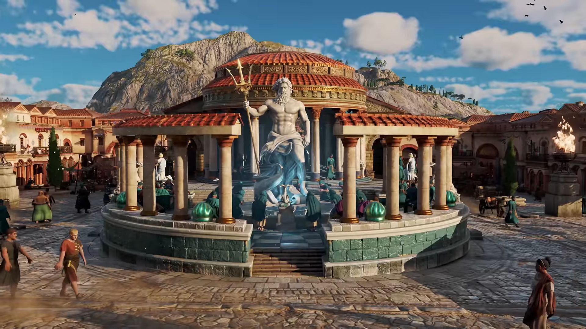 A still from Anno 117: Pax Romana gameplay trailer, Anno 117: Pax Romana, Anno 117: Pax Romana gameplay