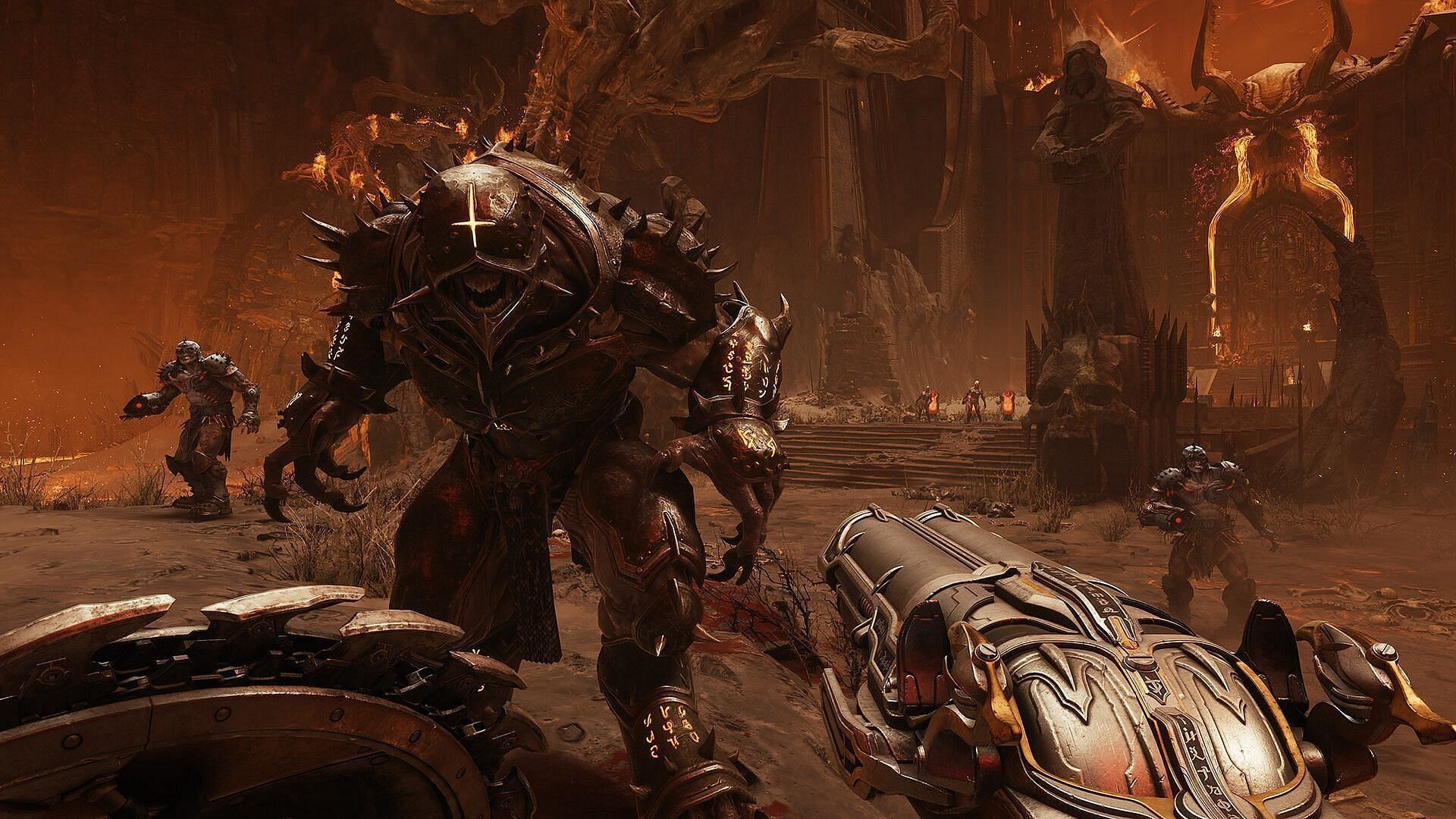 How to unlock all weapons in Doom The Dark Ages