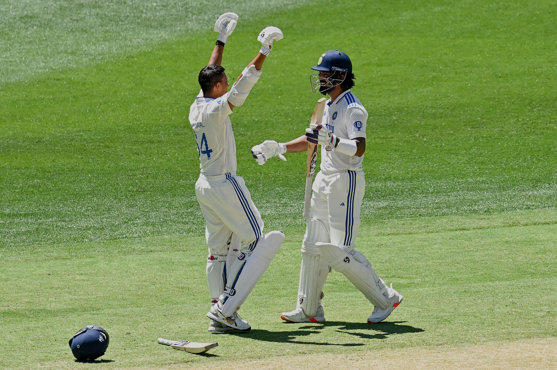 The KL Rahul-Yashasvi Jaiswal opening combination could be back for India in England. [Credit: Getty]