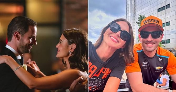 Alexander Rossi and wife Kelly celebrate the birth of baby boy