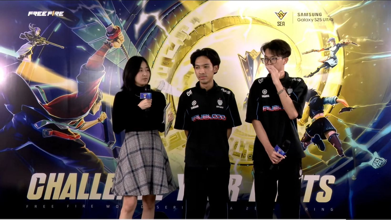Buriram United advanced to FFWS SEA Spring 2025 Finals (Image via YouTube/Free Fire Esports)