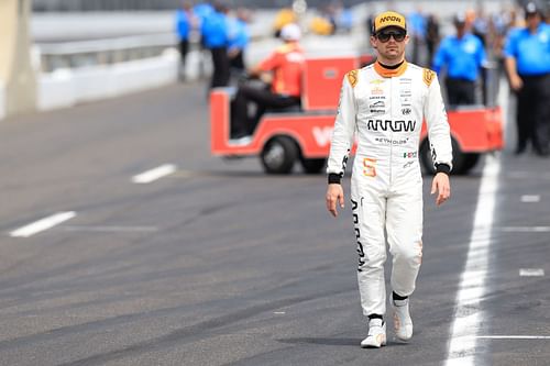 Pato O'Ward at the 109th Running Of The Indianapolis 500 - Practice and Previews - Source: Getty