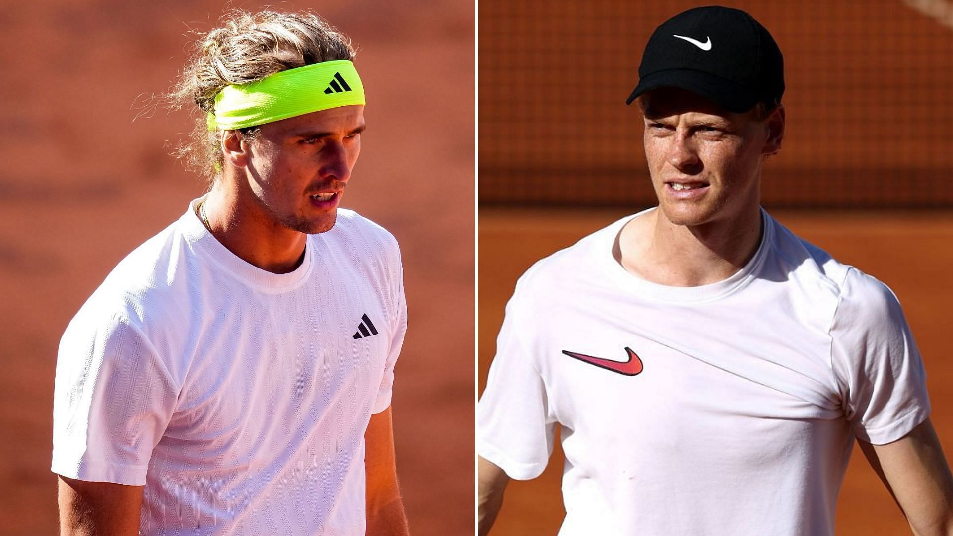Alexander Zverev (L) Jannik Sinner (R) | Getty
