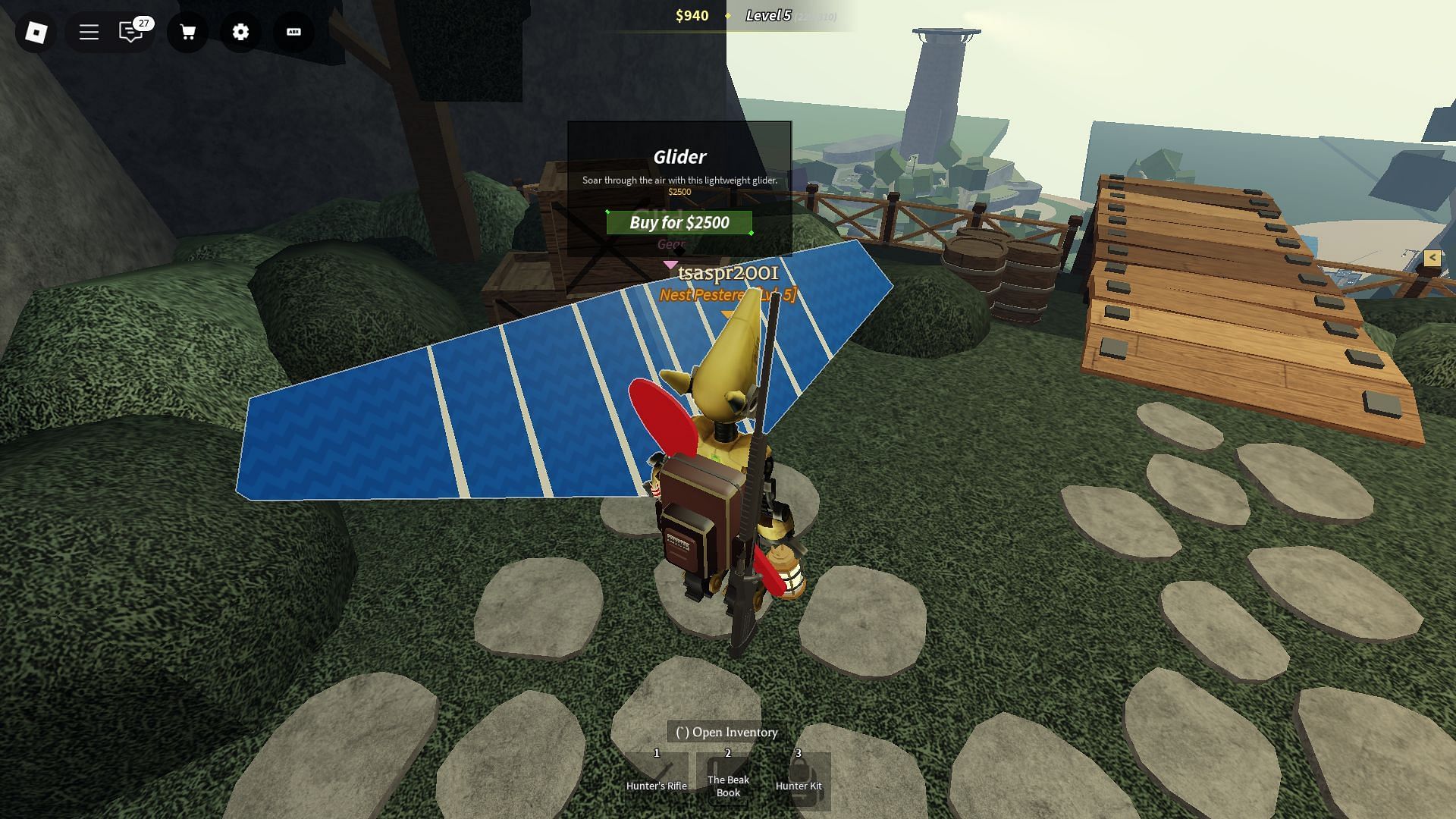 Feature image of How to get and use Glider in Beaks