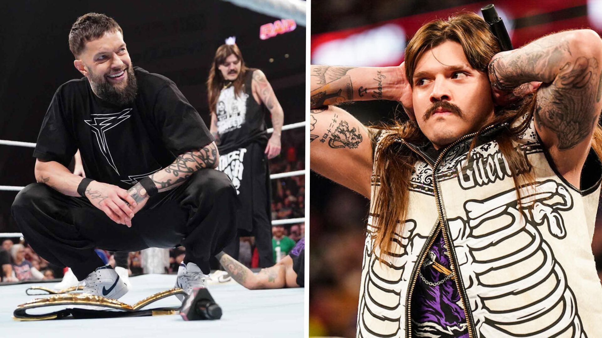 Dominik Mysterio and Finn Balor are members of The Judgment Day [Image Credits: WWE.com]