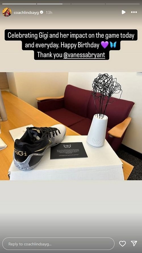 Image via the Instagram story of USC head coach Lindsay Gottlieb.