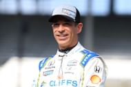 Helio Castroneves at Indy 500 Open Testing - Indianapolis - Source: Getty