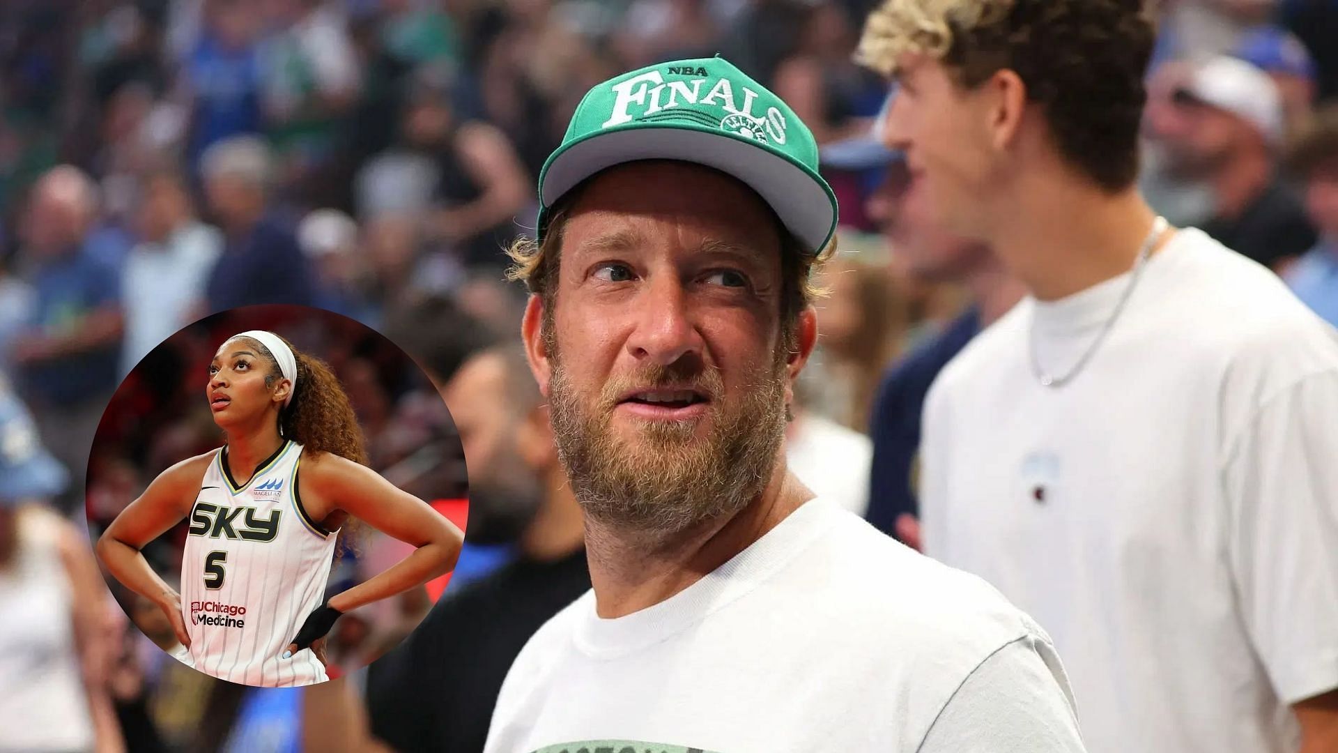 Dave Portnoy calls out the WNBA for investigating the alleged comments made toward Angel Reese (Photo credits: GETTY)