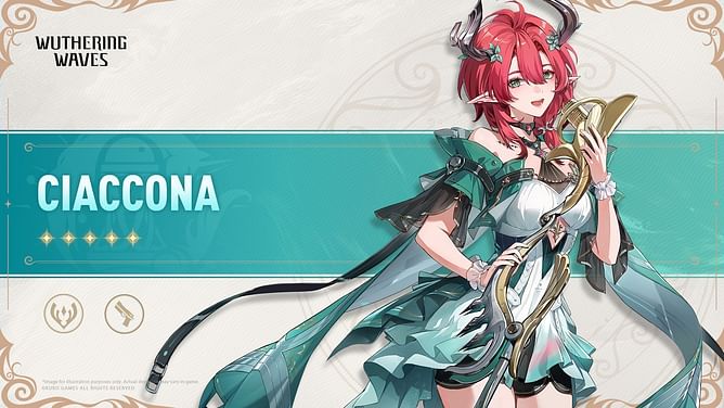 Wuthering Waves Ciaconna release date and countdown