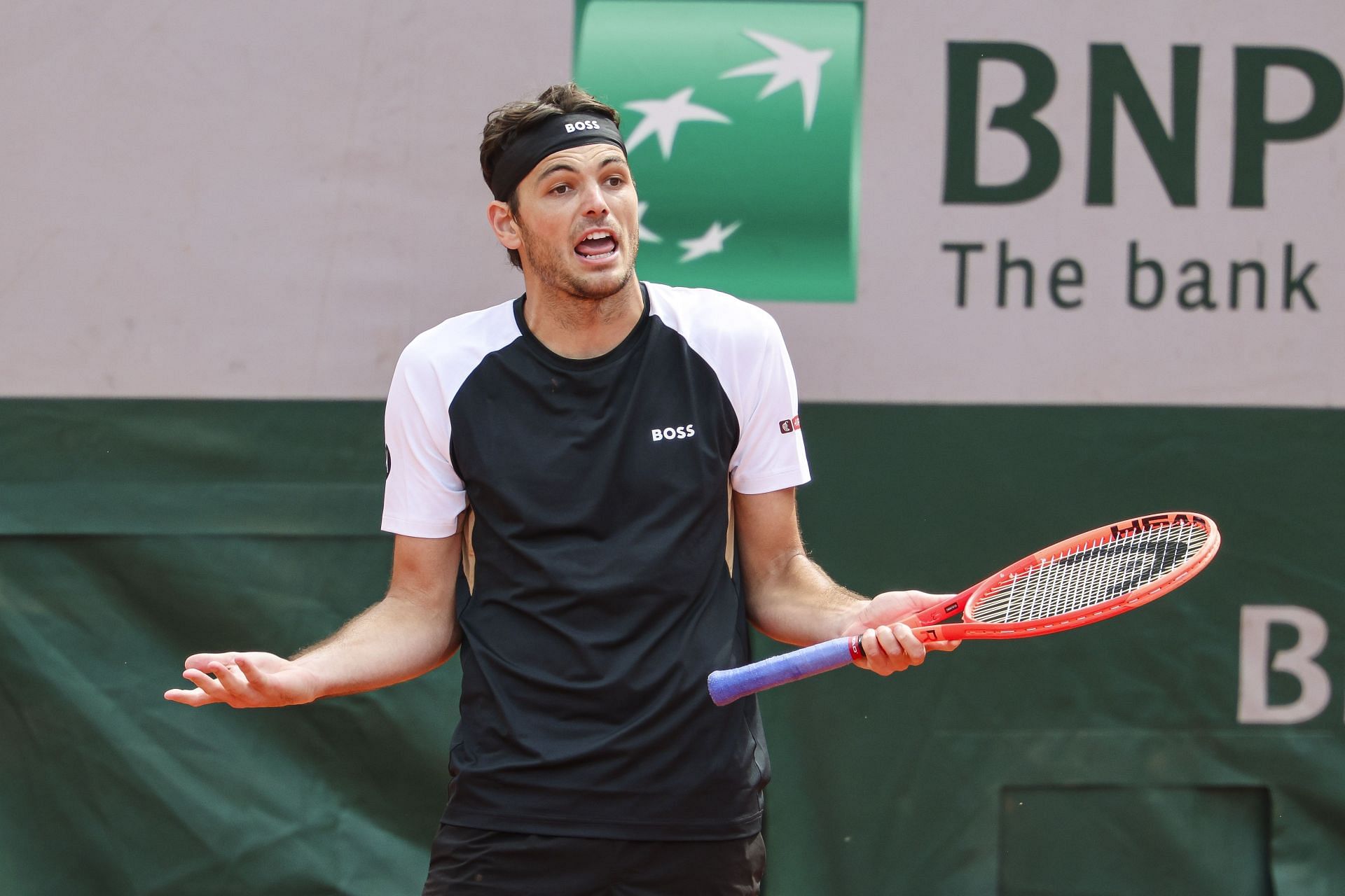 Taylor Fritz at the 2025 French Open - Image Source: Getty