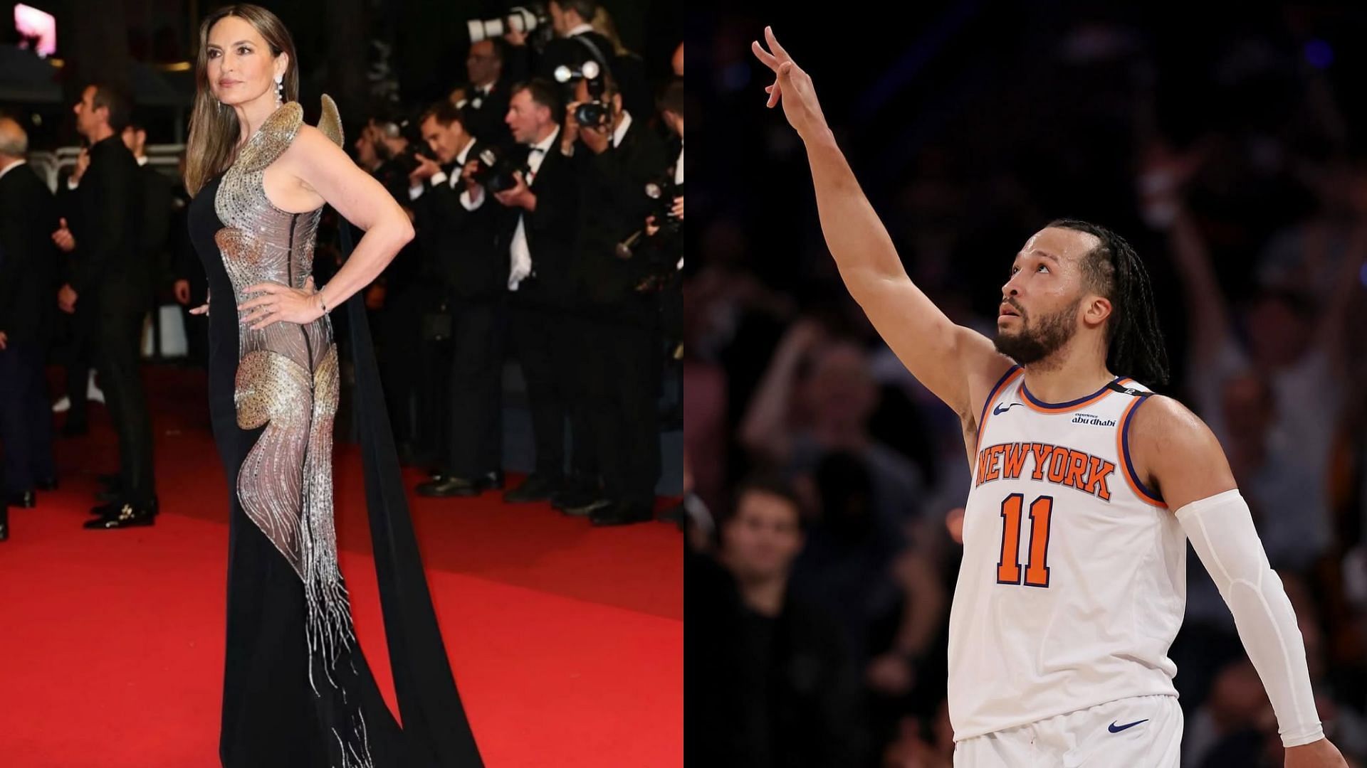 Jalen Brunson opens up about special relationship with actress Mariska Hargitay (Image Source: Instagram, @jalenbrunson1, @therealmariskahargitay)