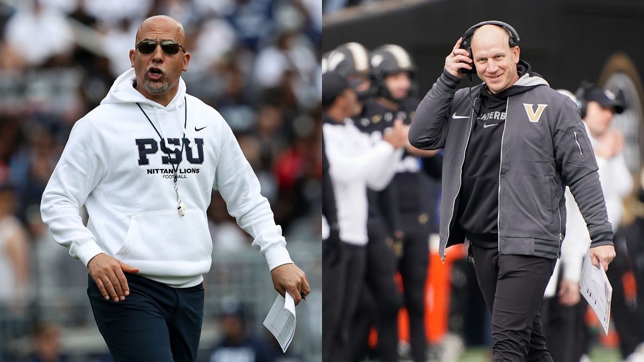 &ldquo;Weird a** move&rdquo;: CFB fans react as James Franklin enjoys SEC baseball championship from Vanderbilt&rsquo;s dugout