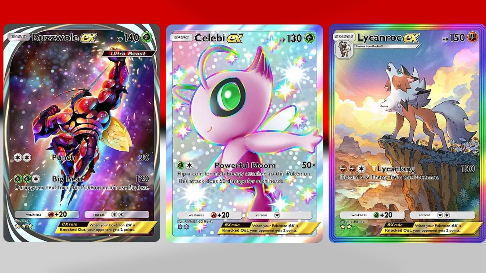 Some of the rarest cards in Extradimensional Crisis (Image via TPC)