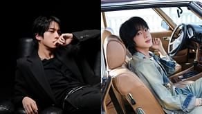 "IM GOING INSANE TODAY" - Fans praise BTS' Jin's visuals in new photo sketch for upcoming album ECHO