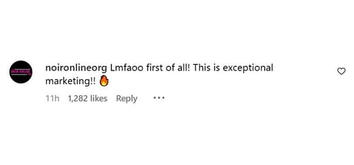 A comment reacting to the news (Image via Instagram/ @theshaderoom)