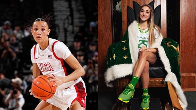 USC signee Jazzy Davidson and Oregon Ducks signee Sarah Barhoum (Source: Getty/Instagram)