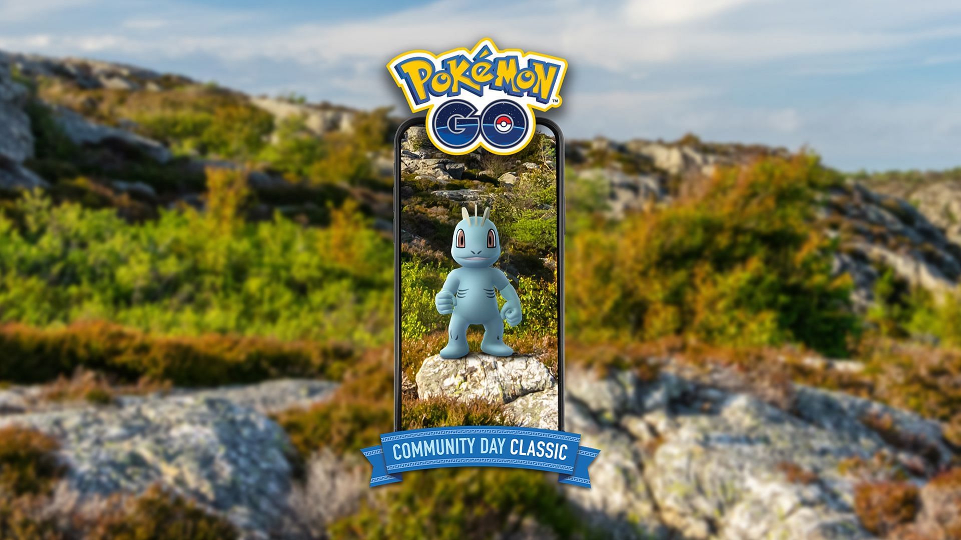 Pokemon GO Machop Community Day Classic overview (Image via Scopely)