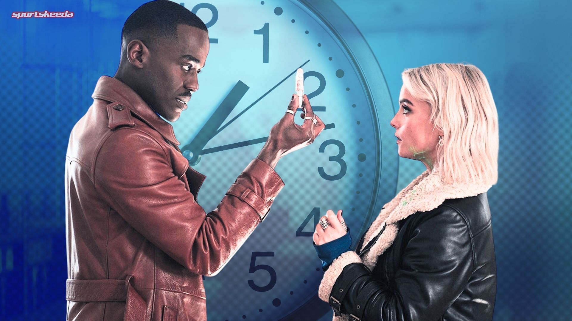 An image of Ncuti Gatwa and Millie Gibson from Doctor Who season 2 (Custom cover edited by Sportskeeda, Original Image [Disney+])
