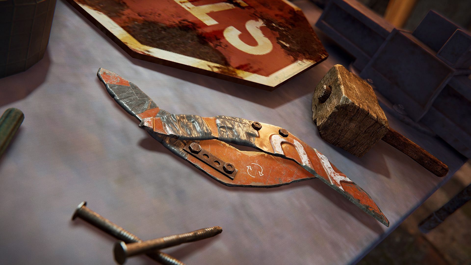 Boomerang in Rust (Image via Facepunch Studios)