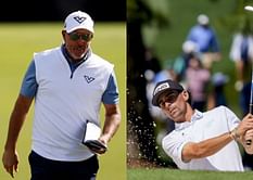 Phil Mickelson and Joaquin Niemann appear as opponents for a new video