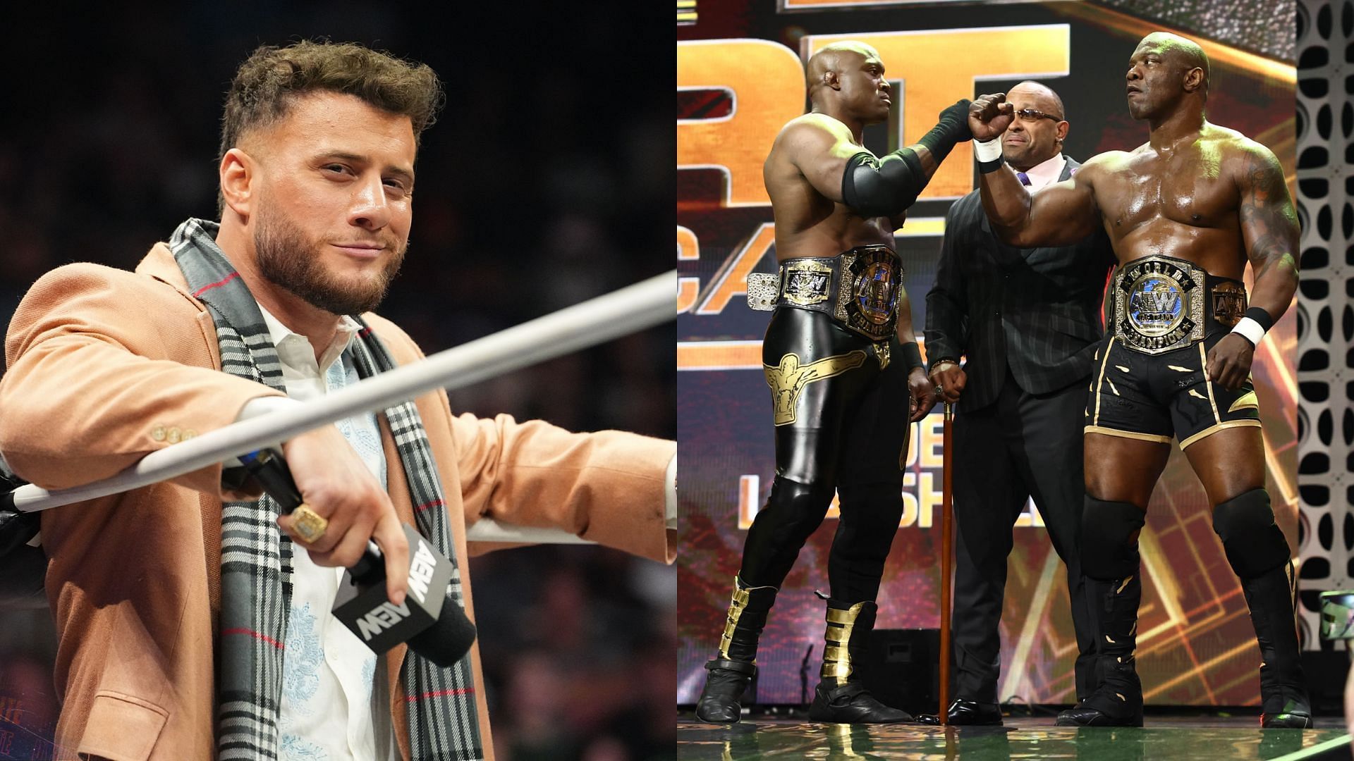 MJF has been trying to join the Hurt Syndicate for the past couple of weeks [photo: AEW Official Website]