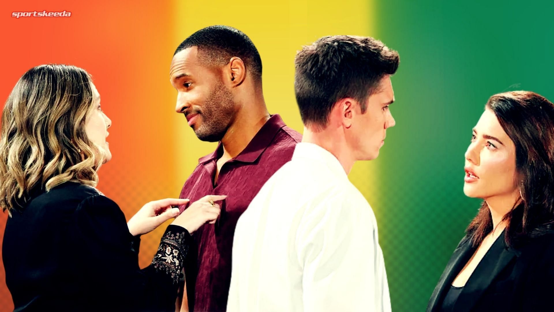 A still from The Bold and The Beautiful (Custom cover edited by Sportskeeda, images via CBS)