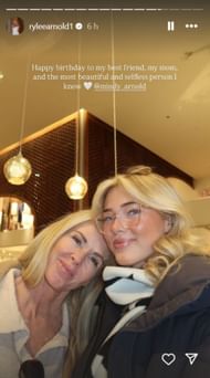 Arnold wishes her mom a birthday; Instagram - @ryleearnold1