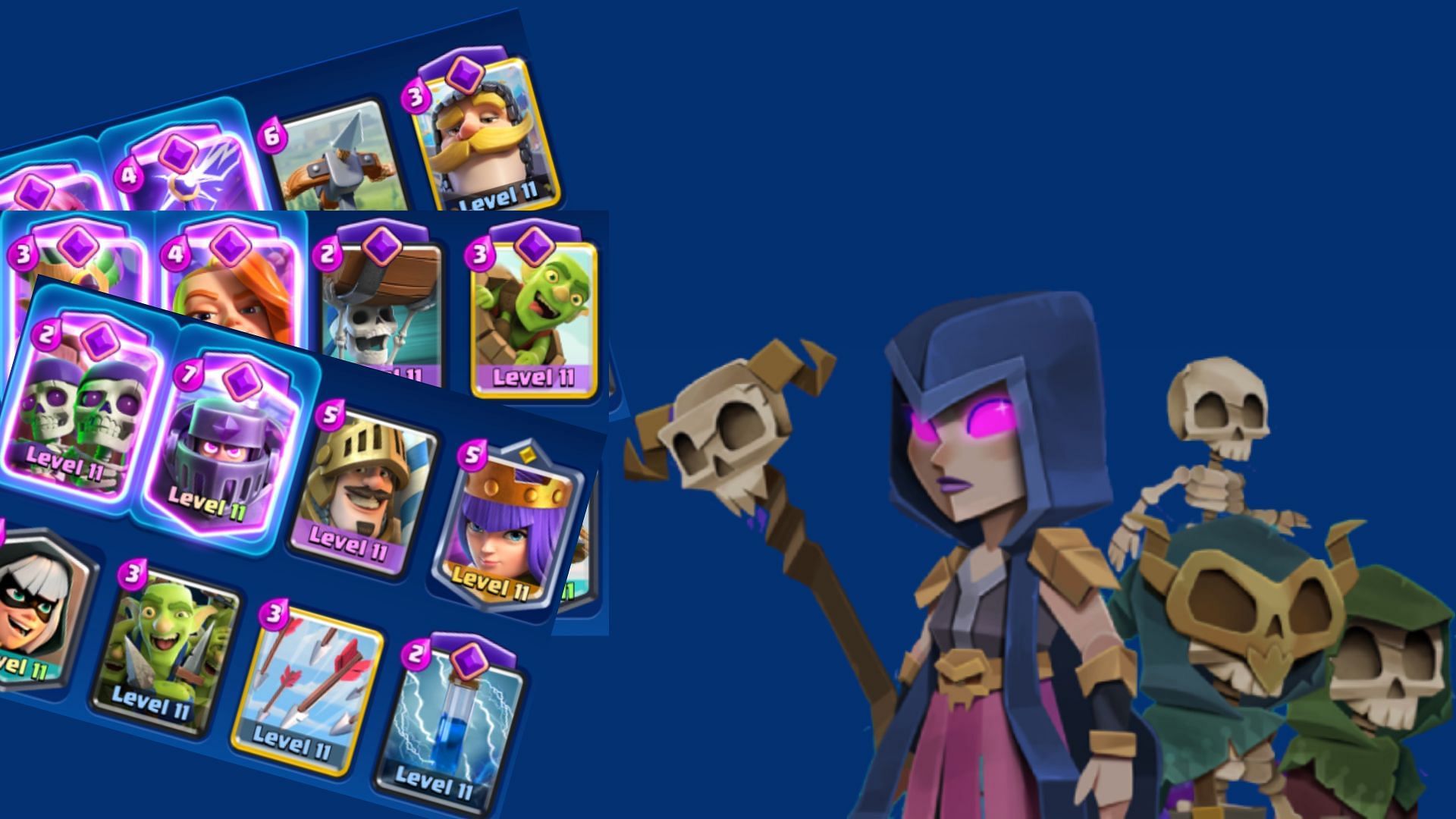The Dark Elixir event has arrived in Clash Royale (Image via Supercell)
