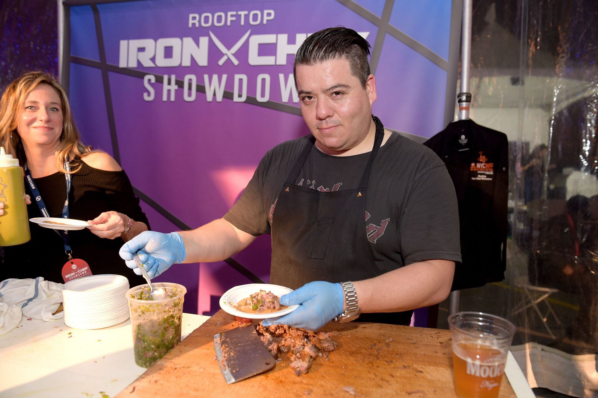 Food Network &amp; Cooking Channel New York City Wine &amp; Food Festival Presented By Coca-Cola - Rooftop Iron Chef Showdown: Battle Autumn Bounty hosted by Alton Brown - Source: Getty