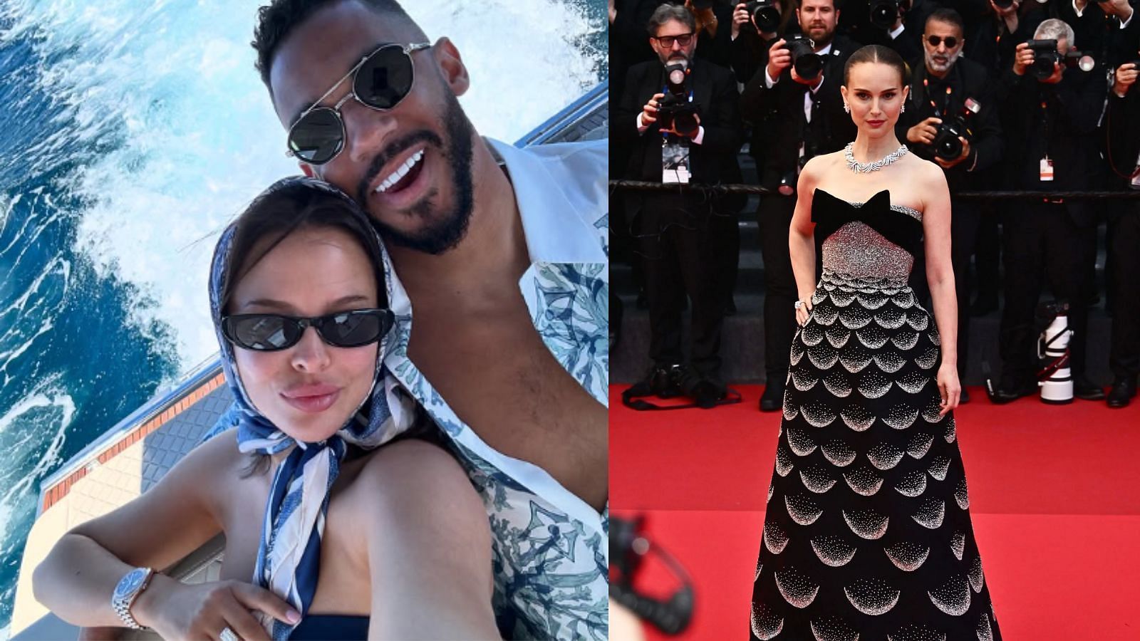 Evander Kane&rsquo;s fianc&eacute; Mara Teigen drops one-word reaction on Natalie Portman&rsquo;s eye-catching Christian Dior Cannes outfit 