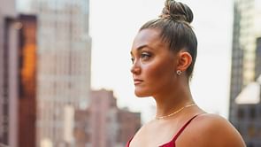 Olivia Dunne and her mother react to Julz Dunne's all red outfit at SI Swimsuit Launch Party