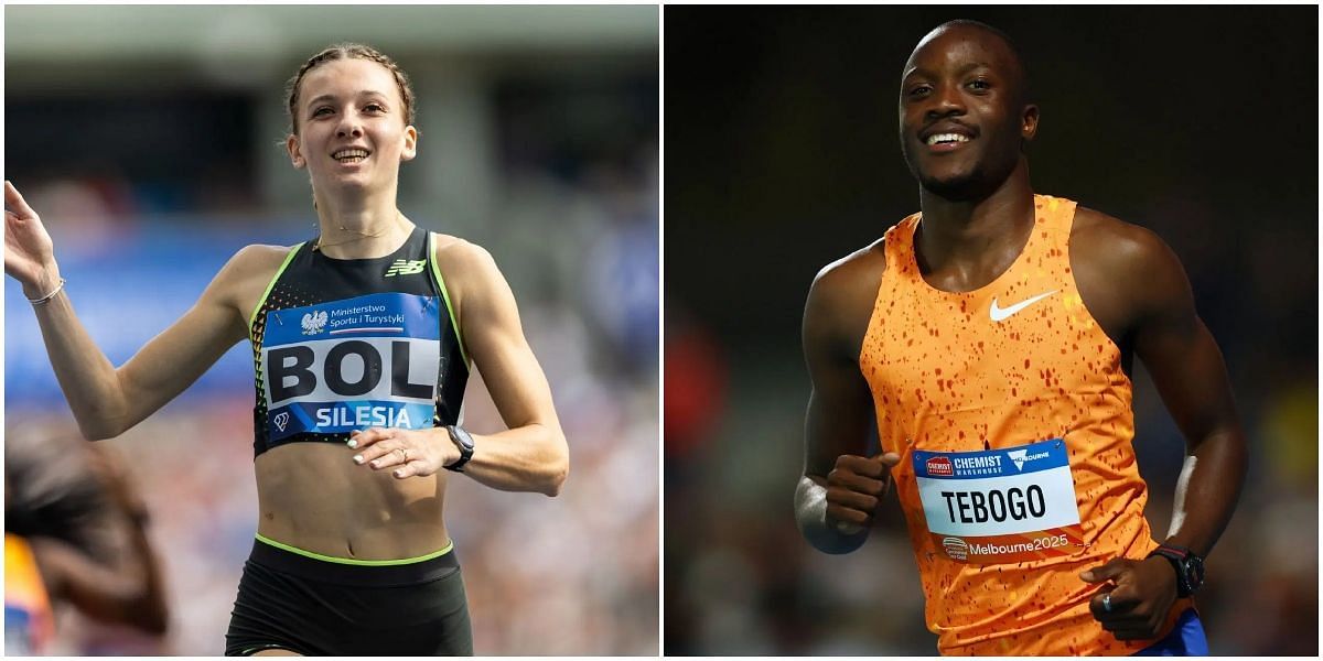 Femke Bol and Letsile Tebogo