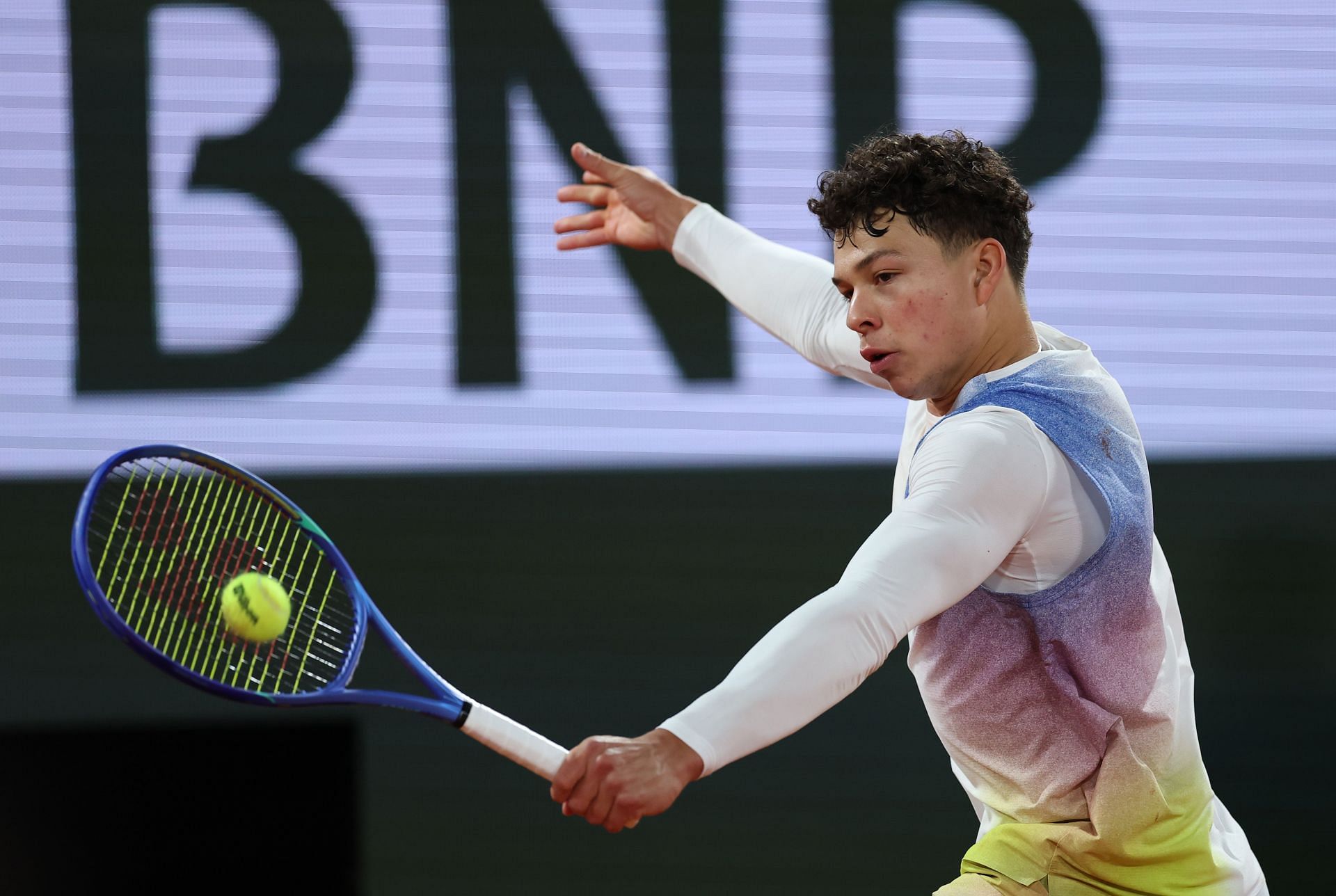 Ben Shelton pictured at the 2025 French Open | Image Source: Getty