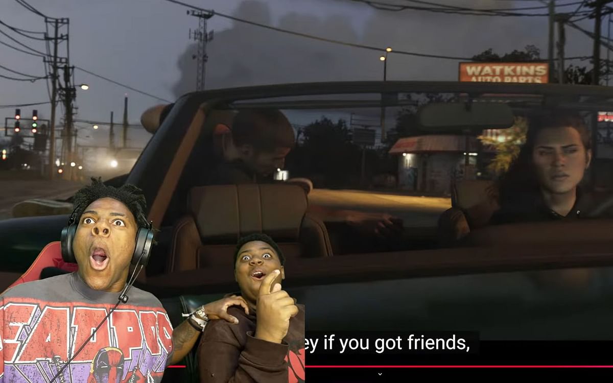 "I'm in the game!": IShowSpeed shocked after noticing one detail in GTA 6 Trailer 2