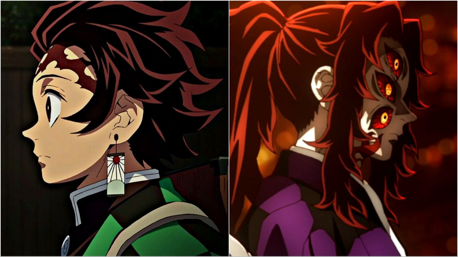 Tanjiro and Kokushibo were not meant to meet each other (Image via Ufotable)