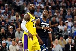 "If this NFL, that would still be a penalty": LeBron James addresses Anthony Edwards’ physicality amid playoff intensity debate