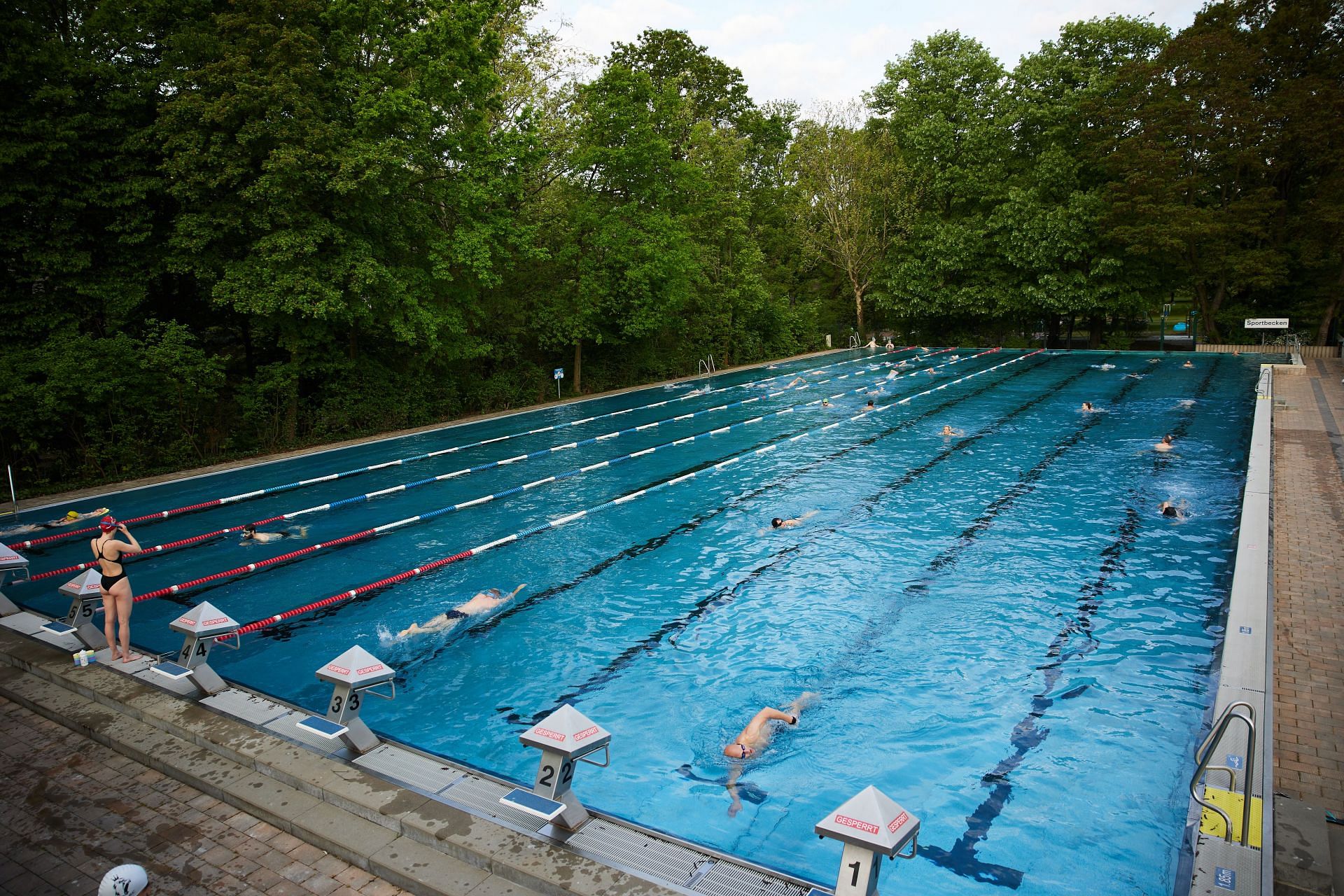 Season opening at the Prinzenbad - Source: Getty