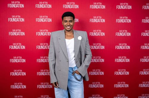 Actor Michael Cooper Jr. attends the SAG-AFTRA Foundation Conversations Presents "Forever" event at The Meryl Streep Center for Performing Artists on May 06, 2025, in Los Angeles, California. (Image via Getty)