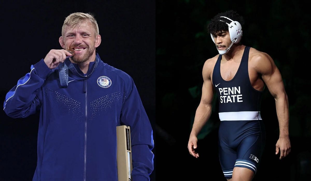 Kyle Dake and Carter Starocci - Source: Getty