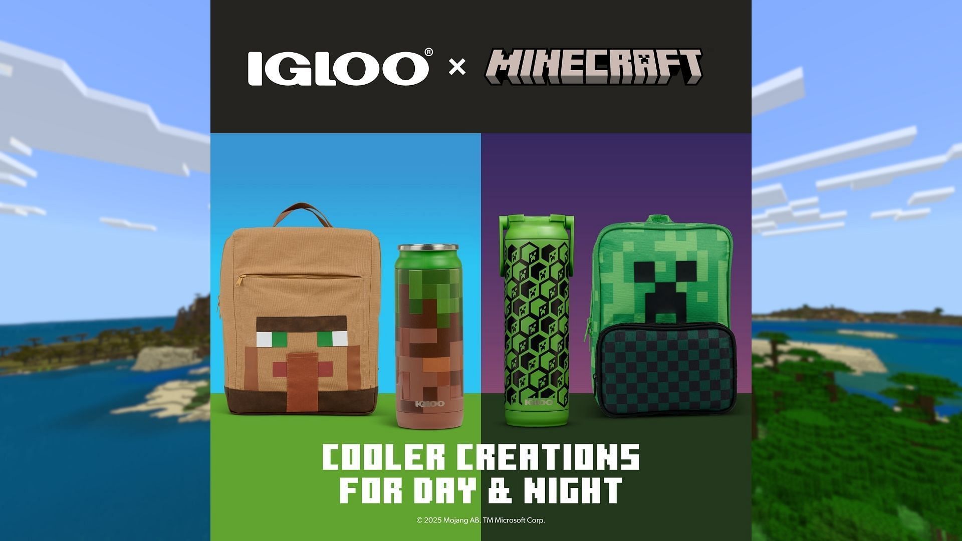 Minecraft x Igloo collaboration