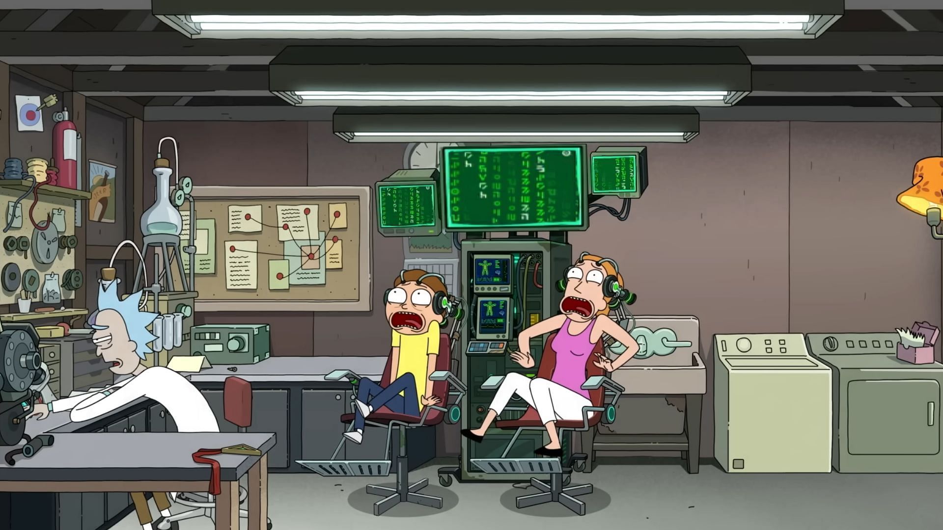 A still from Rick and Morty season 8 episode 1 (Image via YouTube/@adultswim)