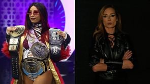 AEW star Mercedes Moné sends a four-word message after Becky Lynch's dig at her and Bayley