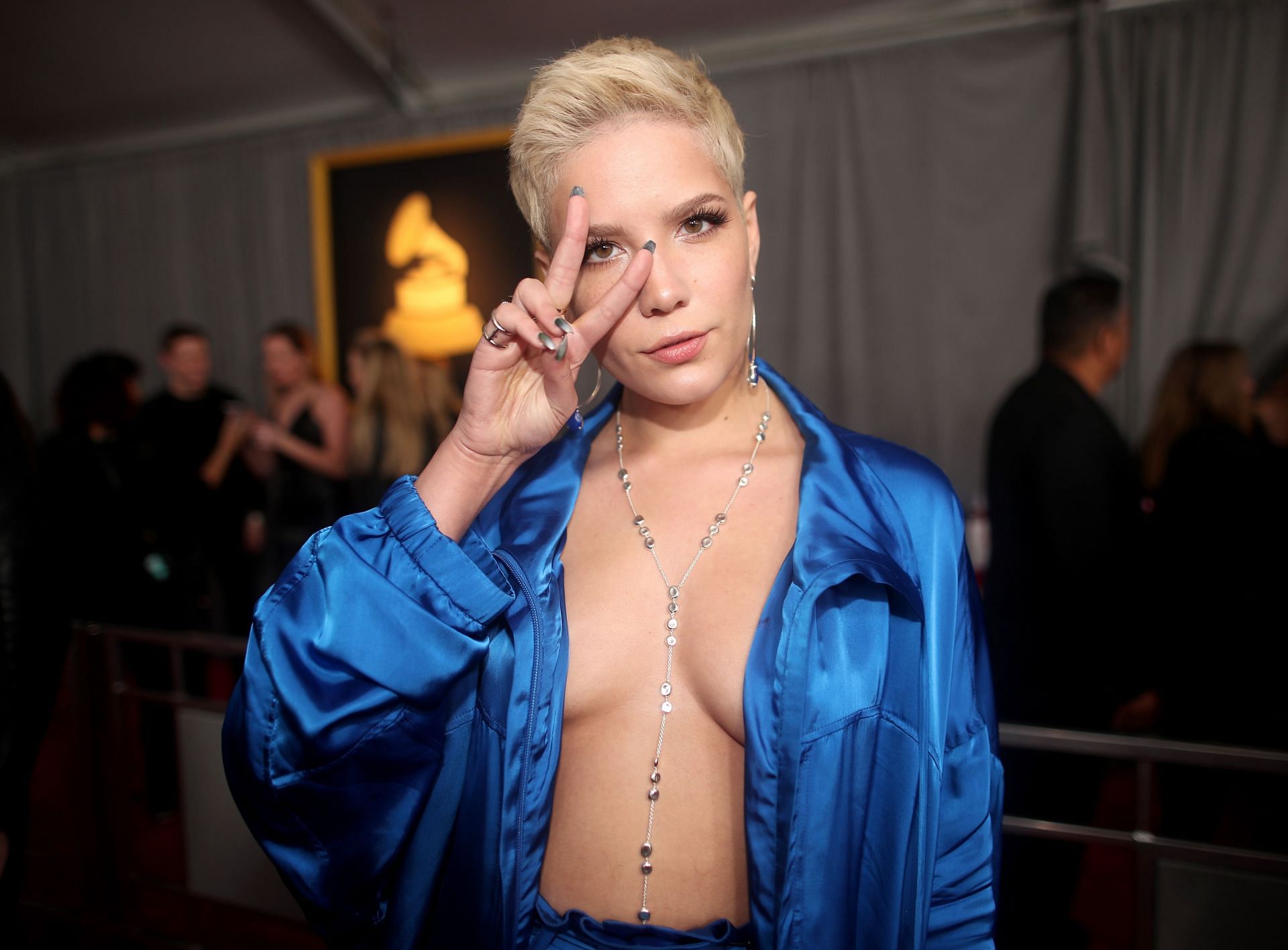 The 59th GRAMMY Awards - Red Carpet - Source: Getty