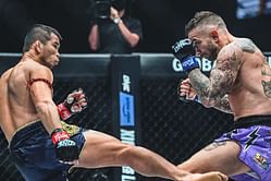 "I always get PTSD" - British legend Liam Harrison pokes fun at himself and his nasty KO loss to Nong-O Hama