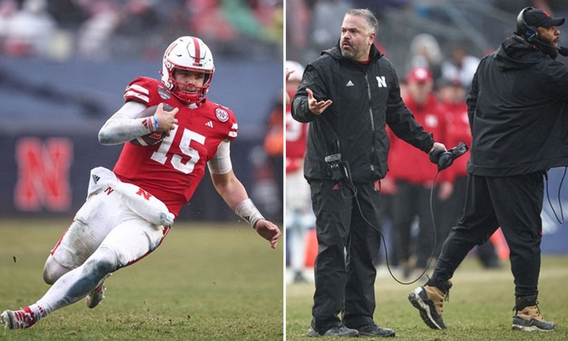 Matt Rhule recounted why he chose Dylan Raiola. (Image credit: Imagn)